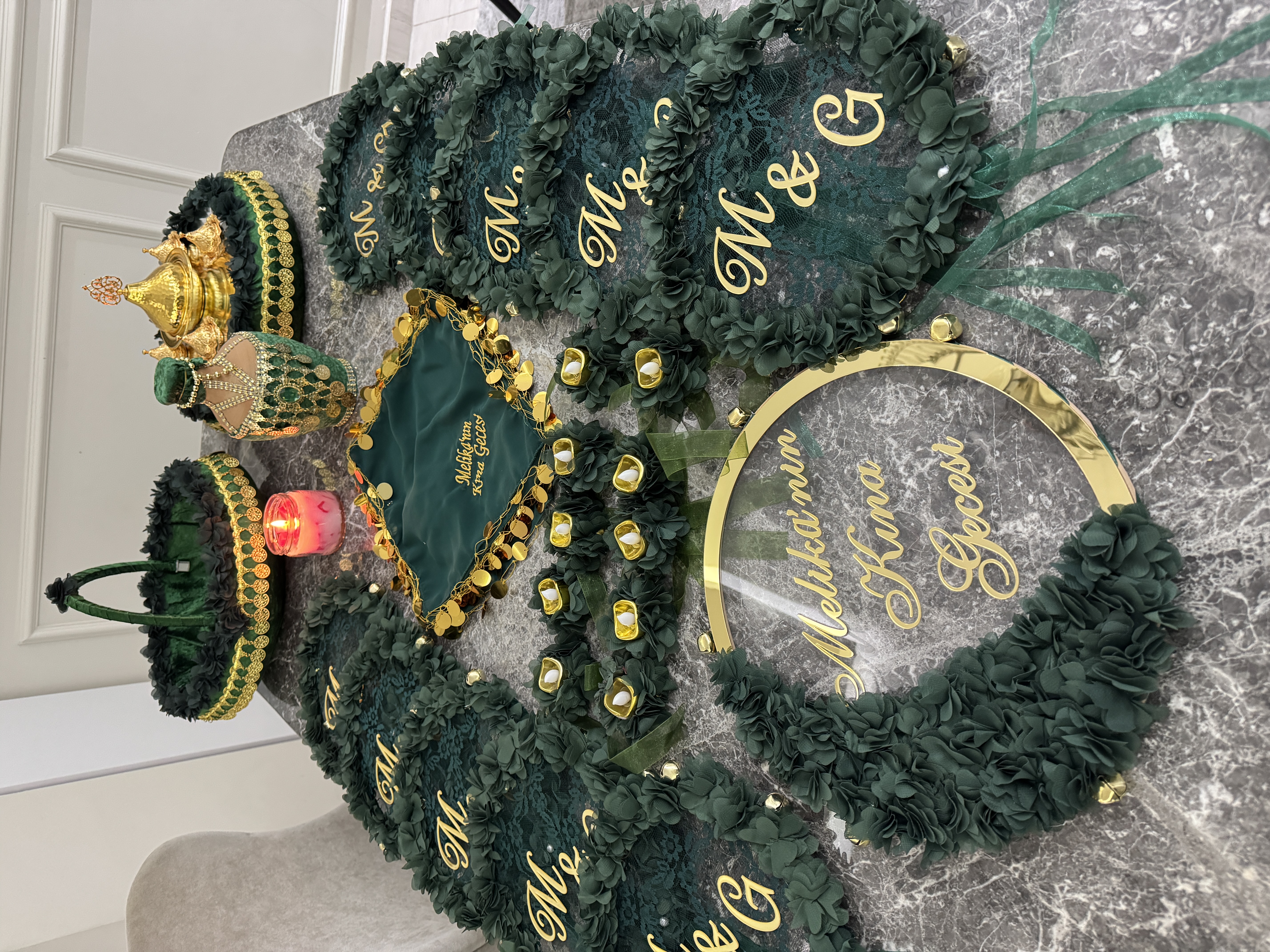 Yeşil Kına Seti Malzemeleri