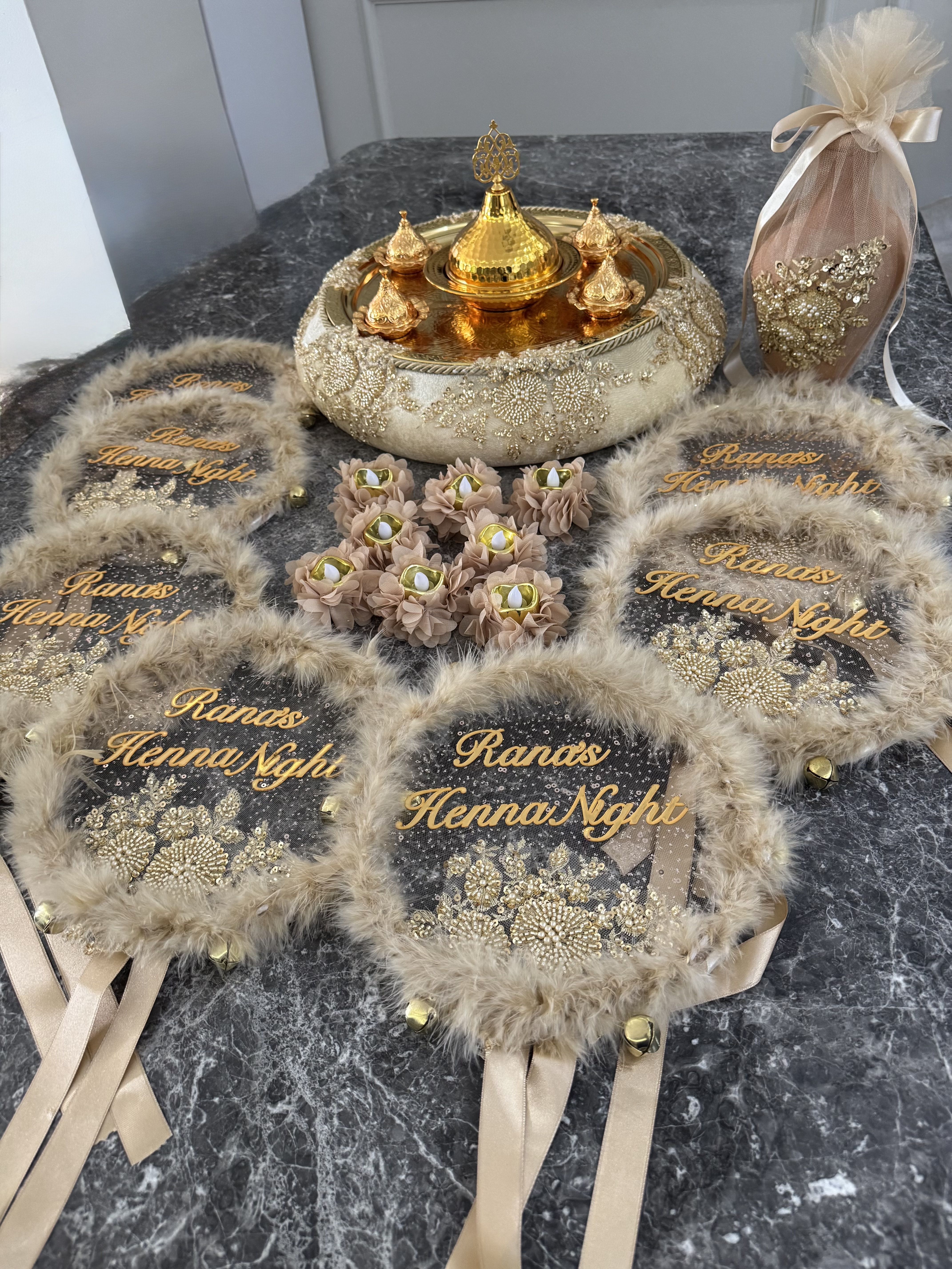 Gold Kına Seti/Rana