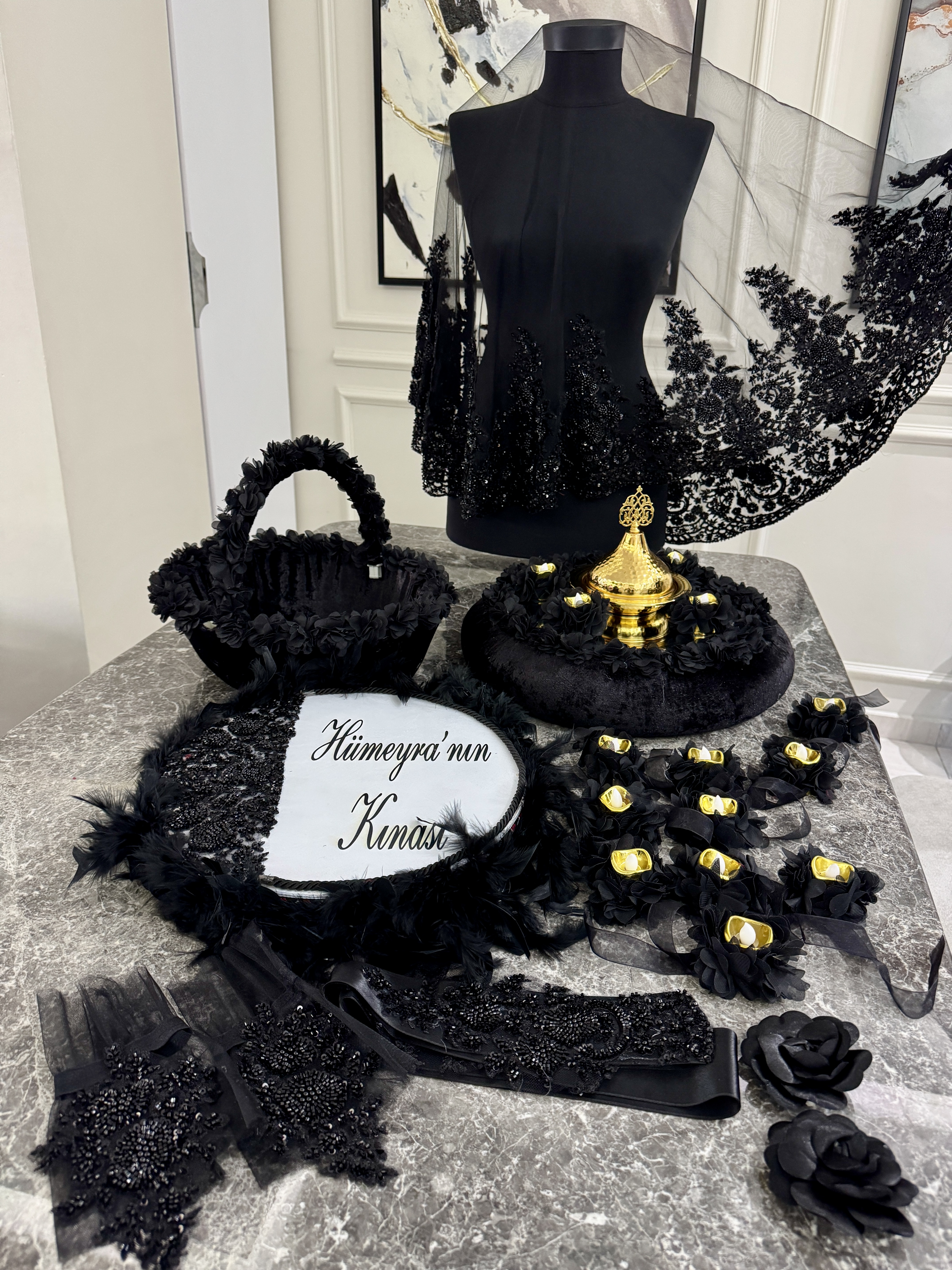 Siyah Kına Seti Malzemeleri